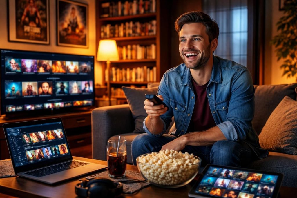 explorez les nombreux avantages du streaming illimité et profitez d'un accès sans limites à vos films et séries préférés, idéal pour tous les cinéphiles passionnés.