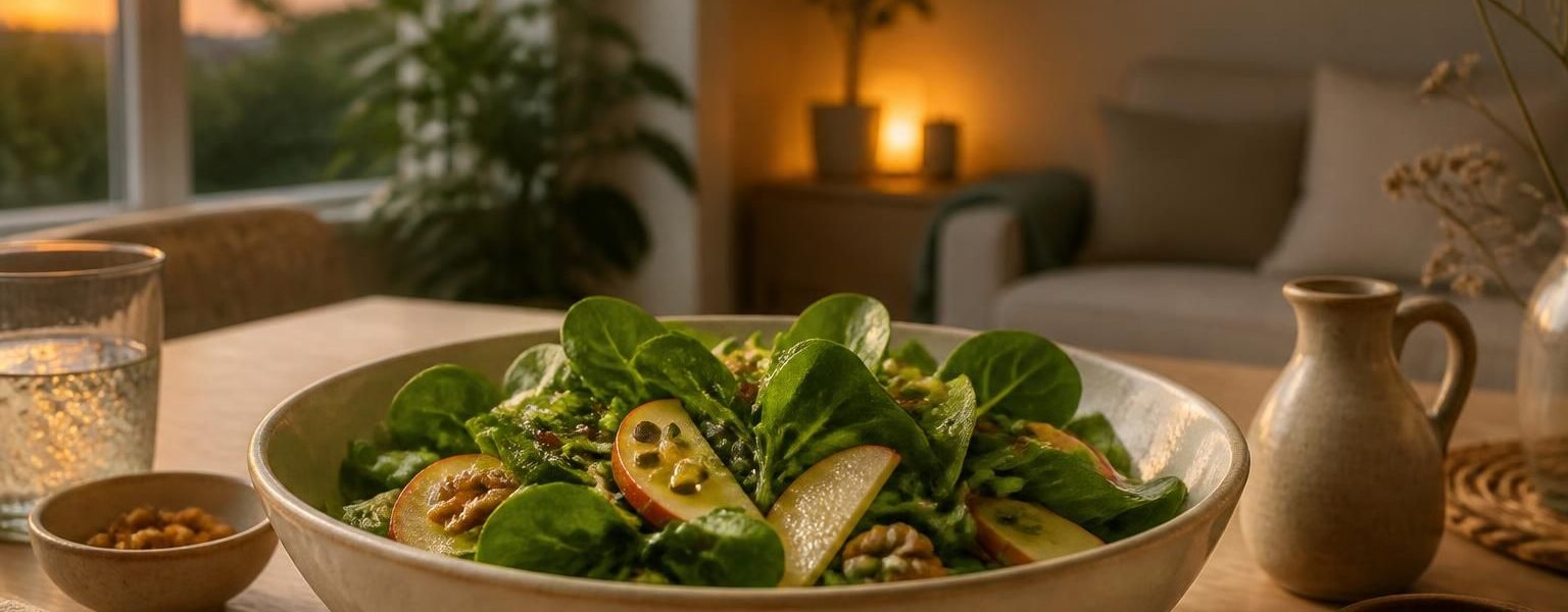 découvrez les bienfaits de manger de la mâche le soir et profitez d'une salade légère et saine avant le coucher pour une digestion facilitée et un sommeil réparateur.