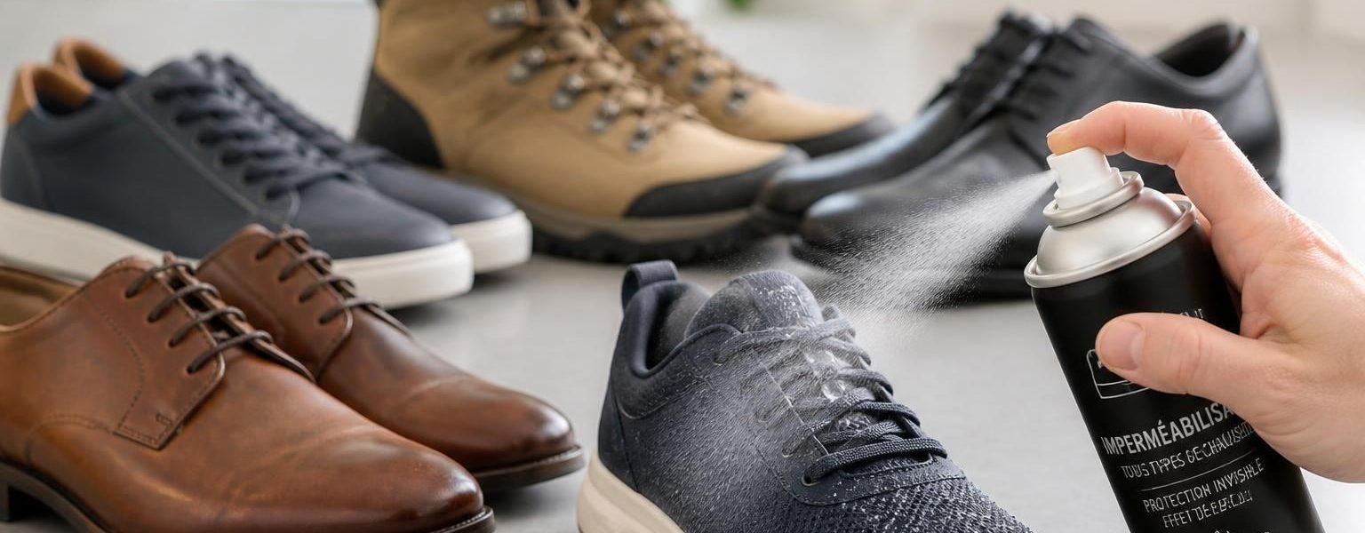 découvrez quel est le meilleur imperméabilisant pour chaussures sur le marché en 2024 pour protéger efficacement vos pieds contre l'eau et les intempéries.